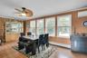 Ample Space for Dining and you can even have a larger table there.