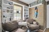 Access to the kitchen, the great room and the basement.