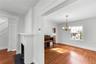 From living room to dining room