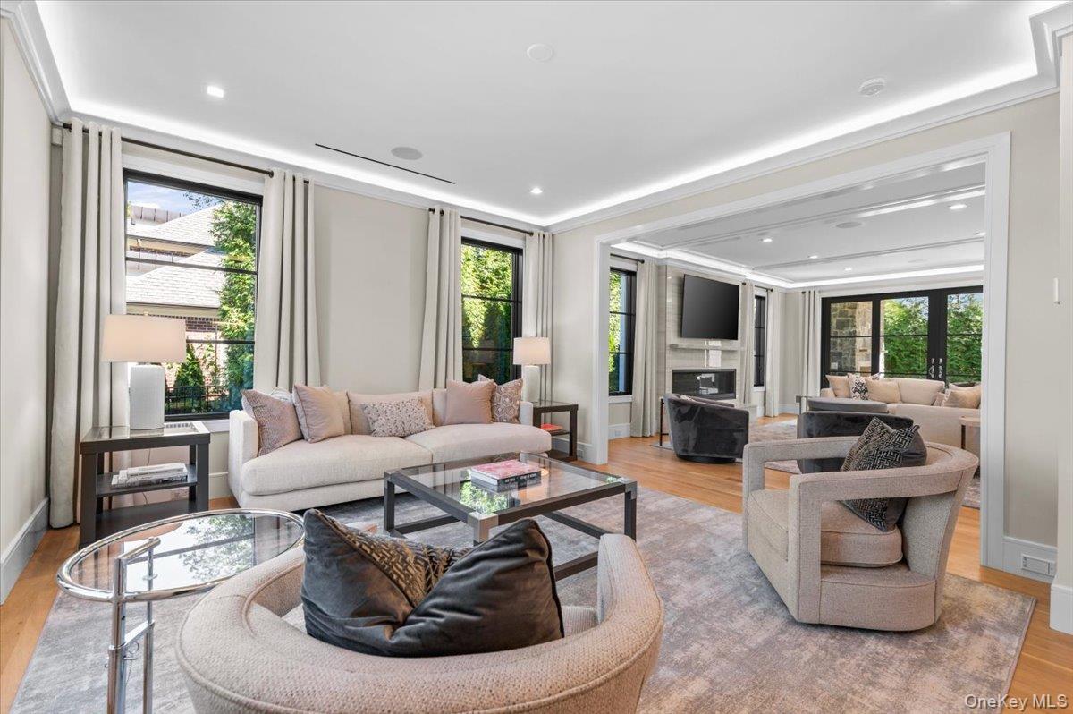 Formal Living Room with open layout