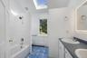 Upstairs full bath with Tub and Shower