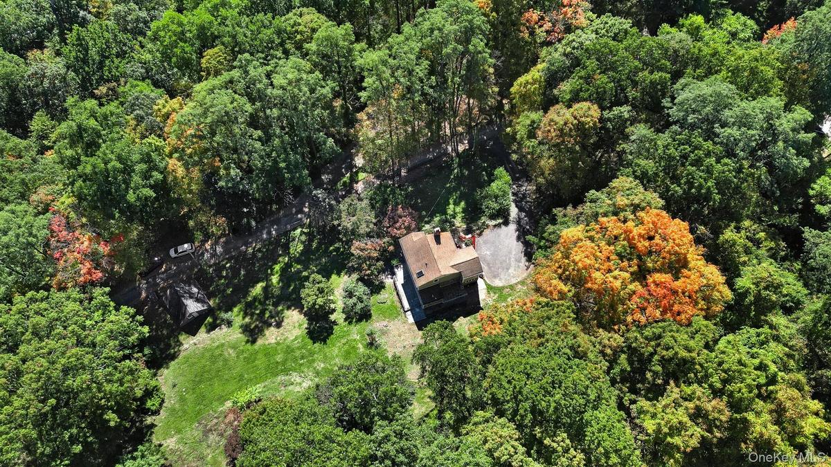Ariel View - Property just under 4 Acres