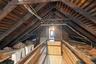 walk up attic with a lot of opportunities