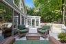 Large deck with cool natural shade.