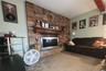 Working wood fireplace, great to stay cozy!
