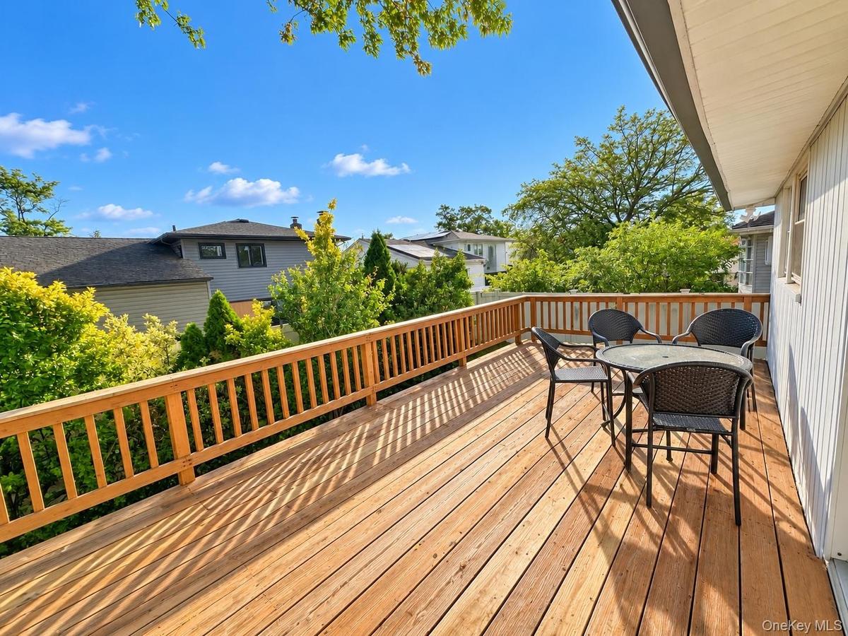 Wood Deck.