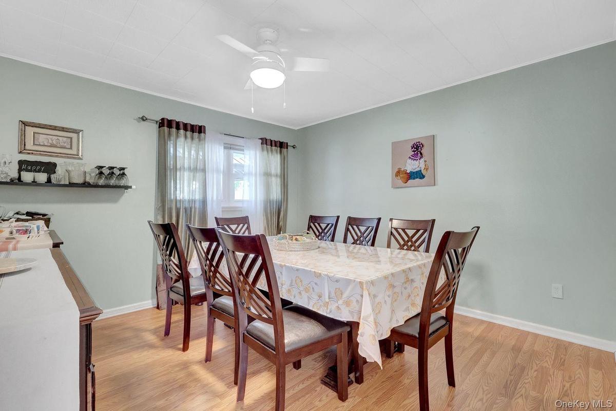 First Floor bedroom currently being used as a formal dining