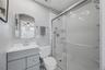 Ensuite Tiled Bathroom with walk-in shower