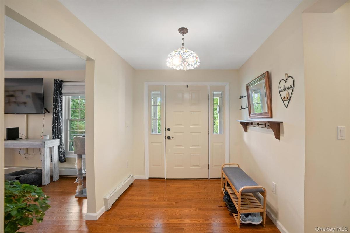 Large inviting  foyer