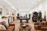 Virtually staged entertainment room
