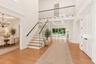 Virtually staged entry foyer