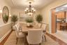 Virtually Staged Dining Room