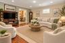 Virtually Staged First Floor Living Room