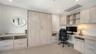 4TH BEDROOM/ OFFICE HAS GREAT SHELVING & A QUEEN MURPHY BED