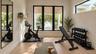 Fitness room. Virtually staged.
