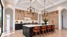 Kitchen. Virtually staged.