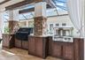 Outdoor Kitchen with Alfresco Grill and Pizza Oven