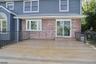 Large Mahogany wood deck