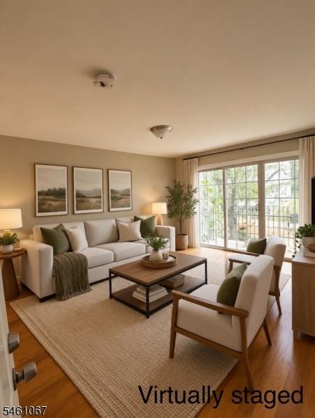 Living Room Virtually Staged