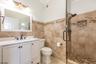 First floor full  bathroom