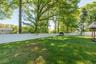 flat fenced yard