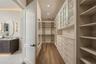 Primary closet
