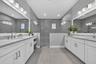 Primary Bathroom Dual Vanities