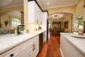 Updated kitchen with quartz counters, 48" cabinets and newer appliances