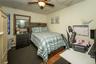 View of the second bedroom.