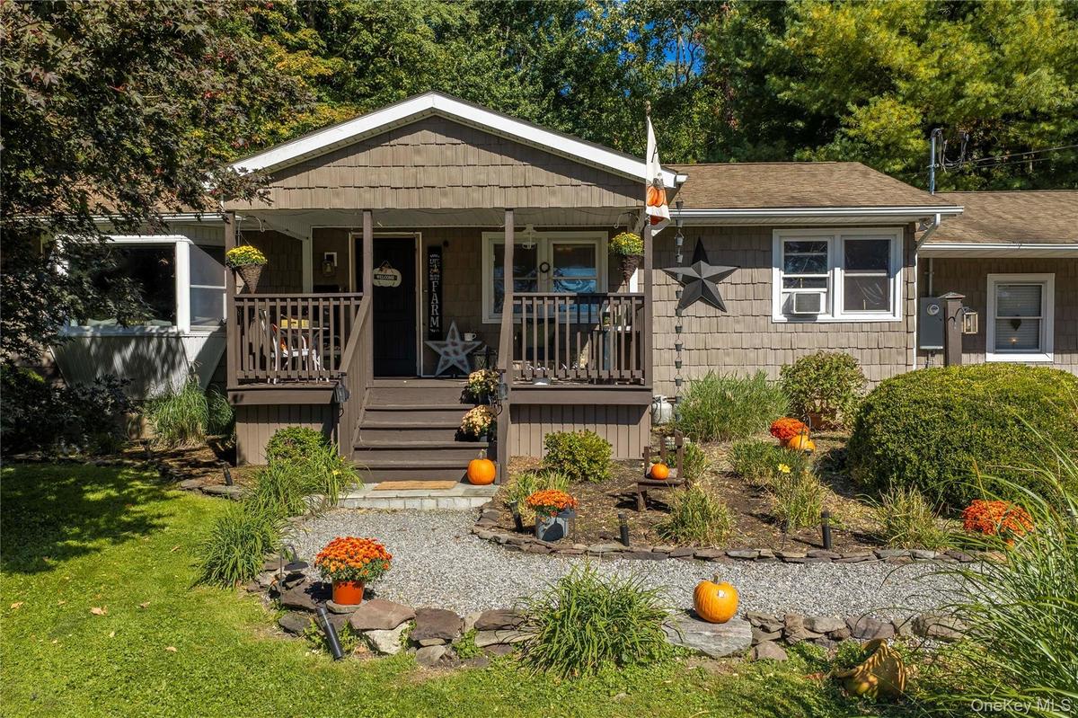 The 8 x 16 front porch was a fantastic addition in 2007.