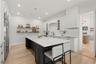 Scullery (Prep Kitchen) with passageway to Kitchen