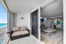 Balcony with Loveseat.