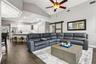 Kitchen Opens to Family Room