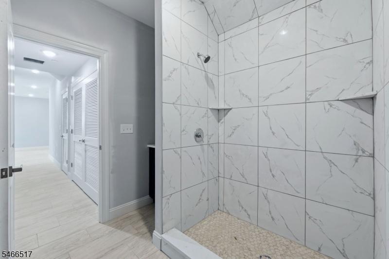 Ground level full bathroom