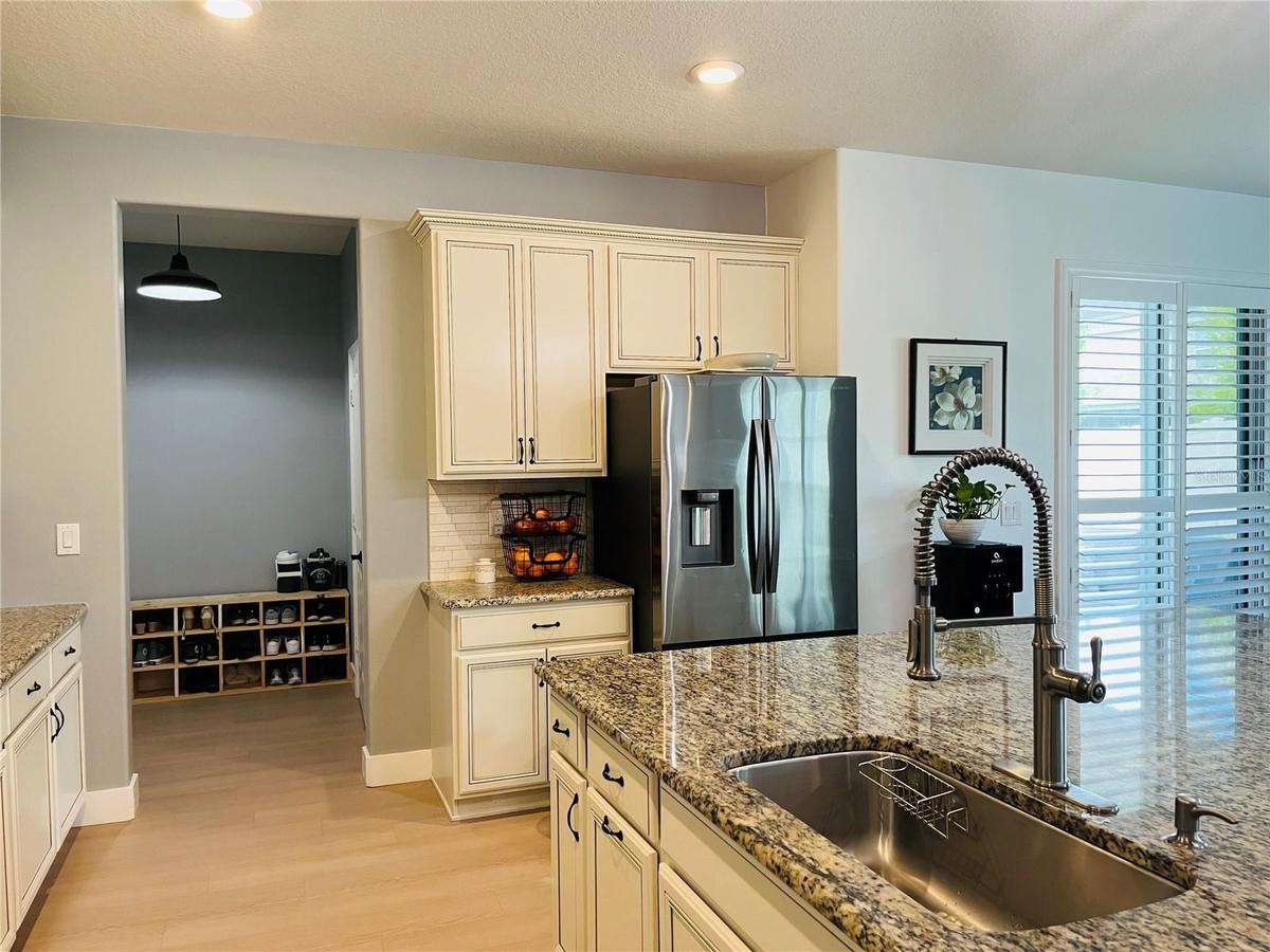 Kitchen, looking towards Mud Room