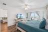 Bedroom 3 is ocean front and has access to the Jack and Jill bathroom
