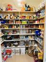 Walk-in Pantry, next to Mud Room