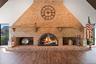 Amazing Huge Fireplace In Clubhouse!