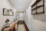 The Entry Foyer Has Warm  Custom Oak Flooring!