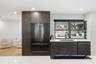 Pantry Cabinets with Pull-out Shelving, Forno Appliances, Fridge with Ice Maker
