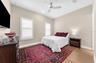 Front bedroom with ensuite bathroom and walk in closest