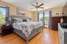 Second Floor Unit extra large primary bedroom