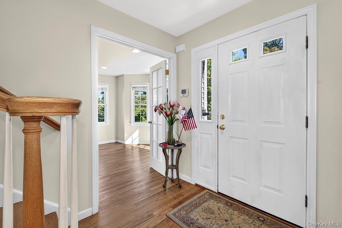 Entry with Hardwood Floors