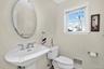 First level powder room.