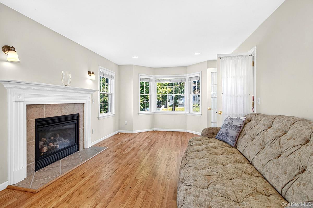 Formal Living Room with Fireplace