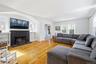 Oversized Living Room w/ Fireplace