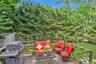 Outdoor dining area