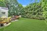 Beautifully landscaped backyard