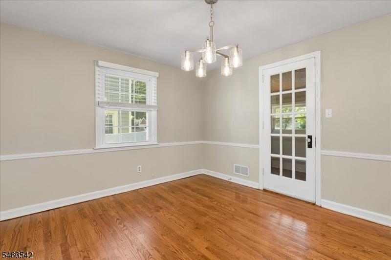 Dining Room opens to Sunroom