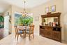 Breakfast nook.